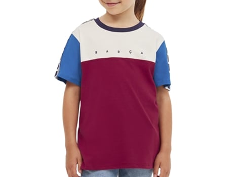 Camiseta de Niño para Fútbol BARCA Barça Tape Rojo (14 años)