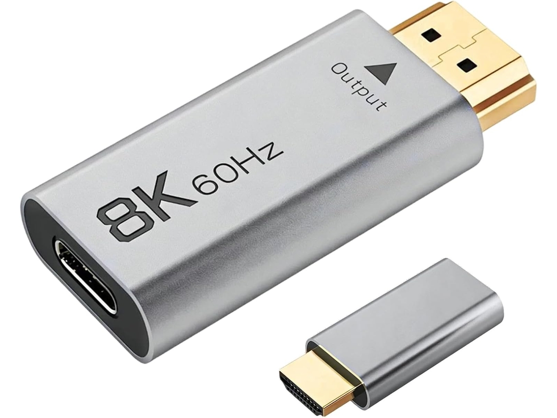 Adaptador De Monitor Hembra A Macho | Convertidor De Pantalla 8k