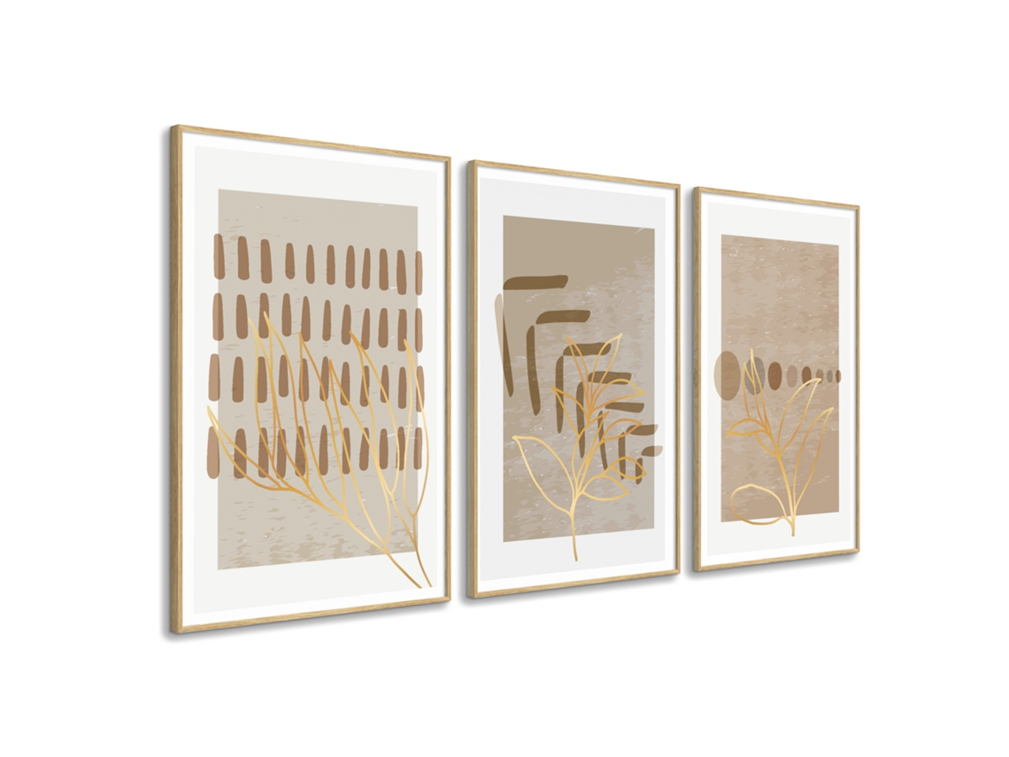 Cuadro DEKOARTE Nature, Plantas, Minimalista (150x70 cm)