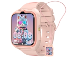 Reloj inteligente para niños Blackview Z30 1.75 SOS GPS LED rosa