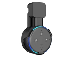 Soporte De Enchufe Para Amazon Echo Dot (gen 3) Con Cable Y Cargador Oculto