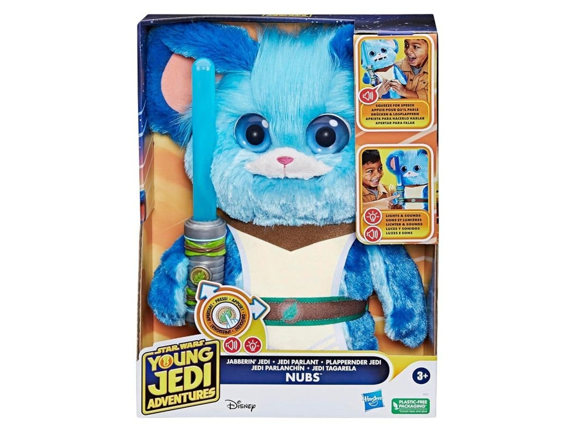 Peluche Interactivo Nubs El Jedi Parlanchín De Star Wars Hasbro F8339 Hasbrop23