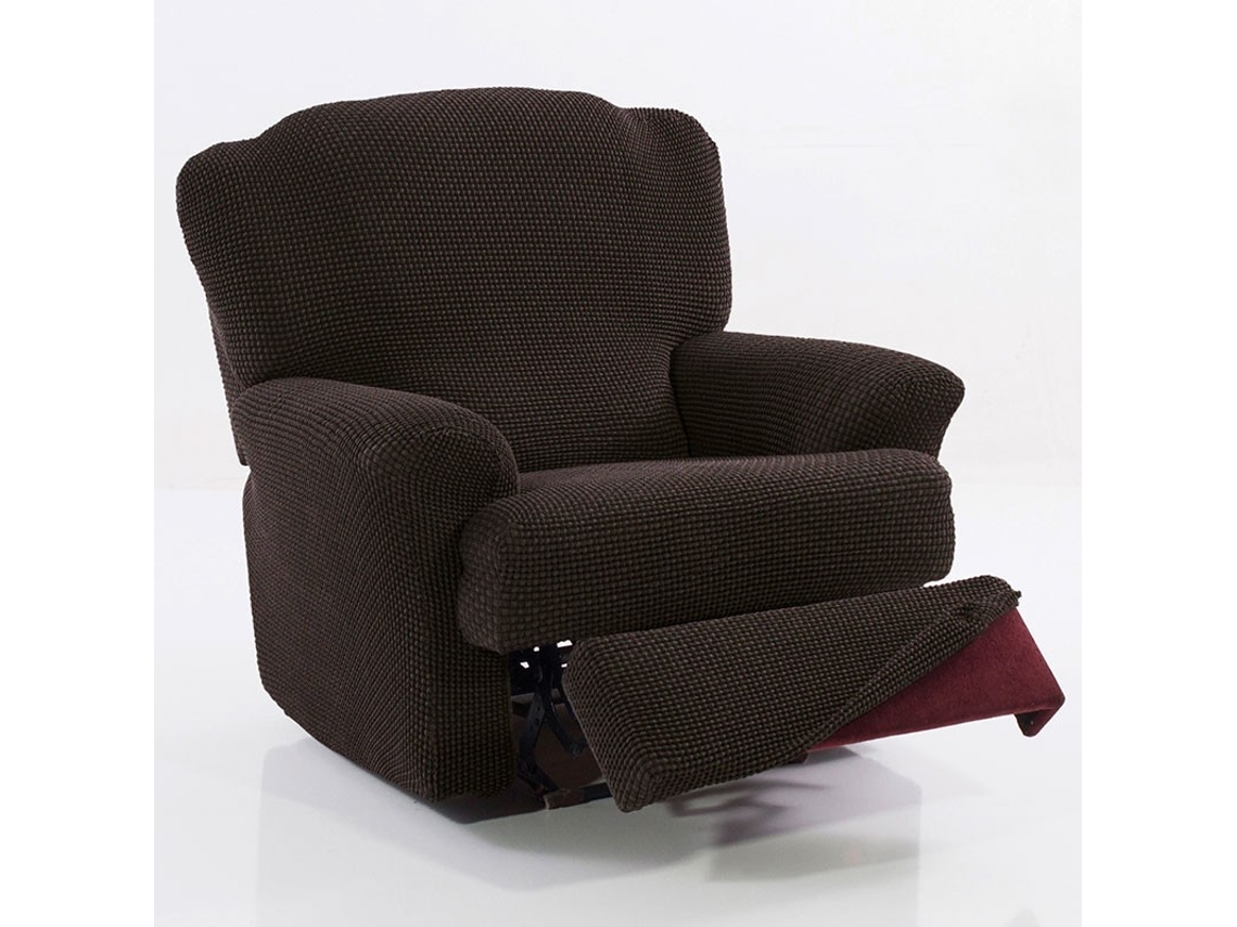 Maxifundas | Funda De Sillón Relax Relive (sillón Relax) | Marron | Alta Elasticidad Y Tacto Suave | Hecho En España.