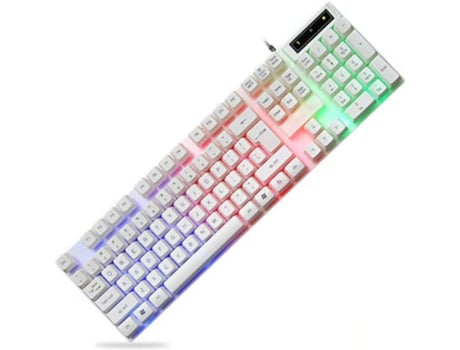 Teclado CHRONUS FVQ1A0728H2 (Inalámbrico - Blanco)