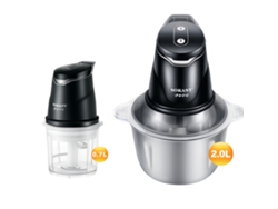 Trituradora de alimentos 0,7 l 2,0 l Sokany Sk 06028 Negra