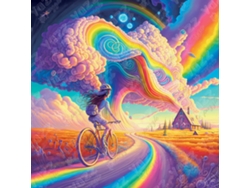 Rompecabezas Yazz Bikable, 1023 piezas, multicolor