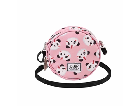 Bolsa de ombro OH MY POP! Oh My Pop Pandicorn Redondo Unisex (Rosa)