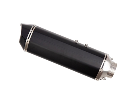 Silenciadores REMUS Silencioso slip on black hawk aço inoxidável