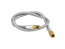 Adaptador De Tubo De Extensión De 54 Cm Para Estufas De Gas, Camping, Uso Al Aire Libre, Acero Y Caucho.