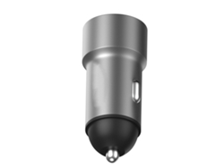 Cargador De Coche (carga Rápida Qc3.0, Material De Aleación De Aluminio) Cargador De Coche Rápido Usb De Encendedor De Cigarrillos De Alta Potencia 9v/12v