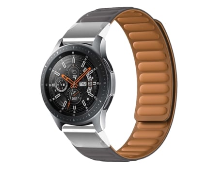 Correa Pulsera Magnética de Forte Conexión para Garmin Tactix 7 Pro Ballistics Edition Gris