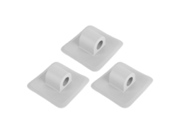 Soporte De Motor Para Barco De 3 Piezas Con Hebilla De Pvc Para Asegurar El Motor Y La Cuerda/correa - Gris