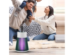 Lámpara Antimosquitos Portátil Usb, Trampa Eléctrica Sin Químicos Para El Hogar, Dormitorio Y Camping.