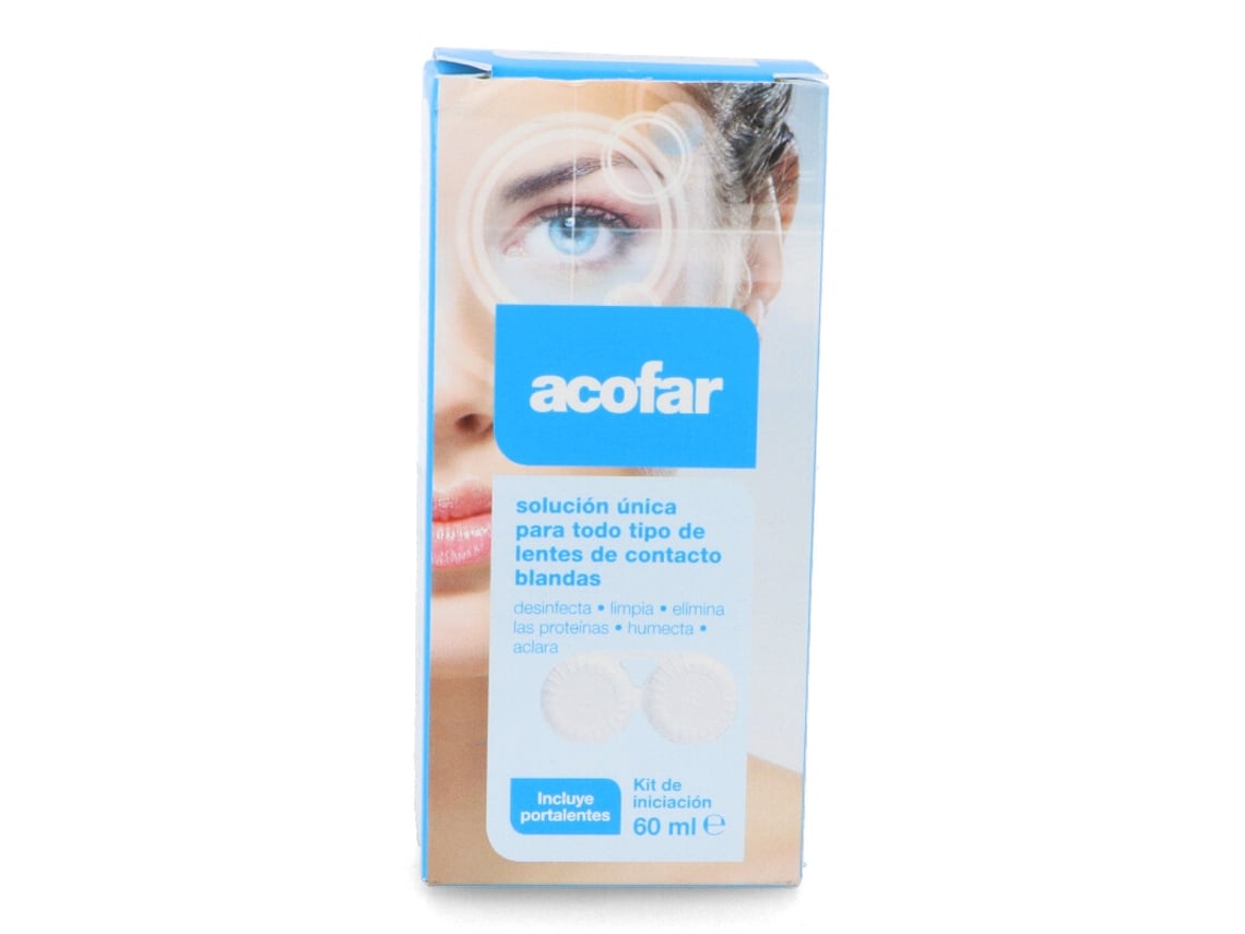 Solución para Lentes de Contacto ACOFAR Acofar Única Viaje Para Blandas 60 ml