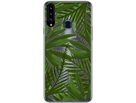Carcasa Samsung Galaxy A20s TUMUNDOSMARTPHONE Dibujos Transparente Multicolor