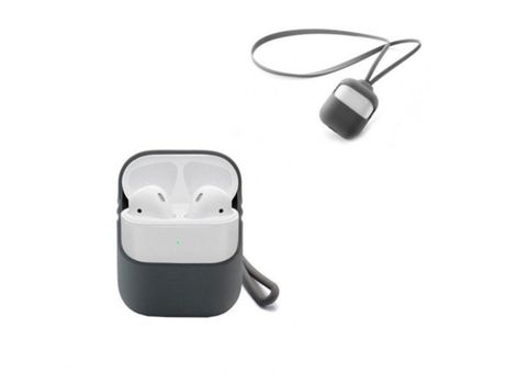 Friendly Case Protection Wired para AirPods - Gris oscuro