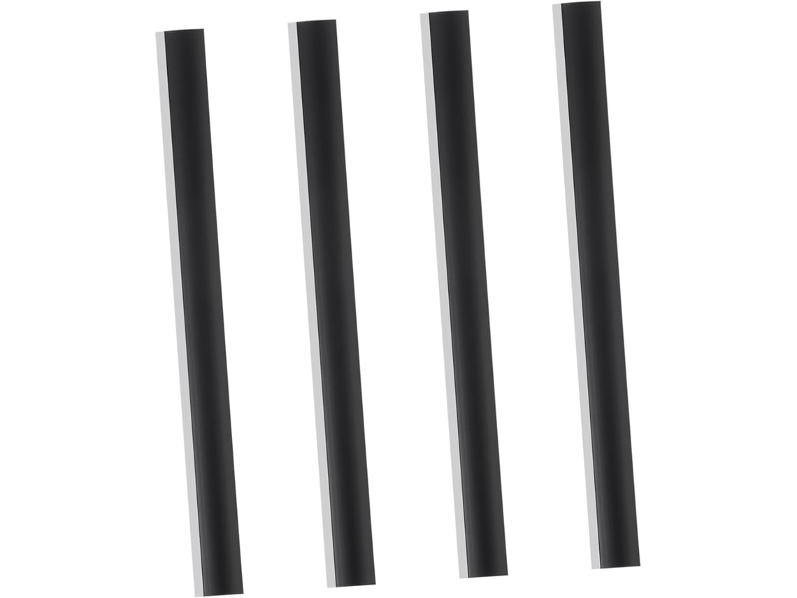 Conjunto De 4 Tiras Antiderrapantes De Borracha Pretas Para Pás.