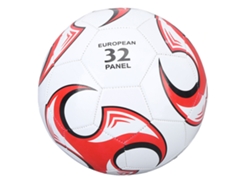 Balón De Fútbol Oficial De Pvc Tamaño 5 Para Competiciones, Entrenamientos Y Exámenes En Interiores Y Exteriores - Rojo