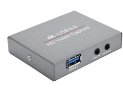 Tarjeta de captura de vídeo Yizhood Hdmi Usb 3.0 4K negra