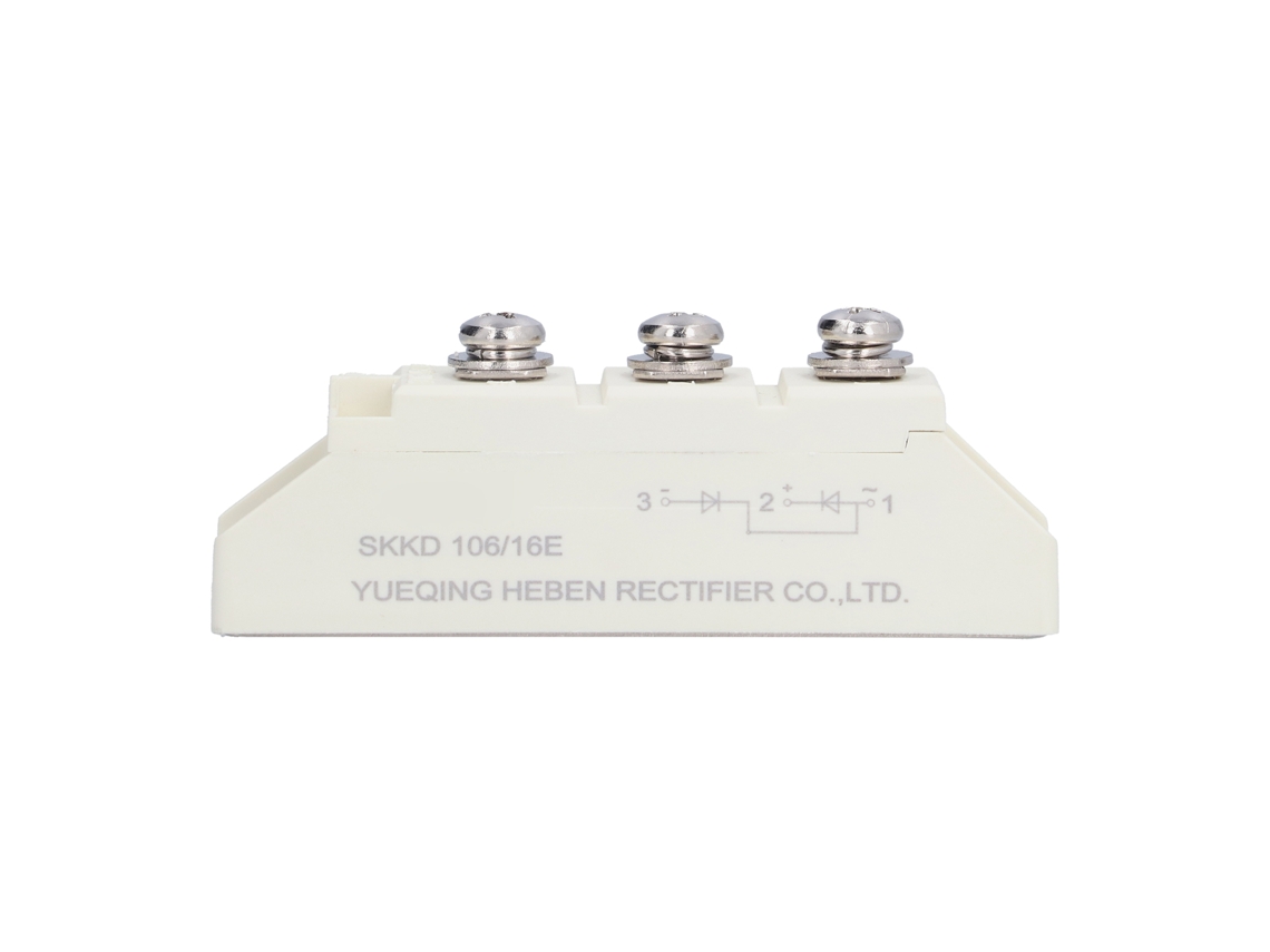 Módulo Rectificador De Puente De 3 Terminales 106a 1600v Skkd 106/16e Para Control De Circuitos