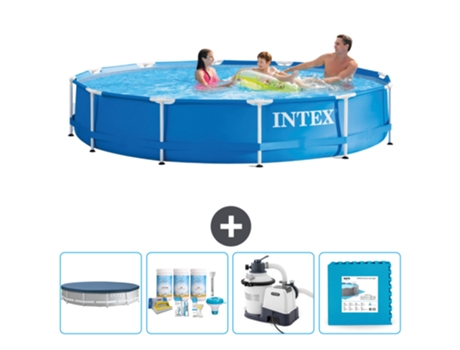 Piscina Tubular INTEX 28210NP-CB60 (6503 L - 366x76cm)