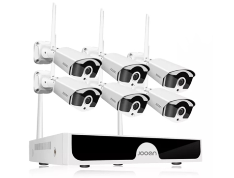 Kit 6 Cámaras Wifi Hd Video Vigilancia Inalámbrica