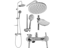 Conjunto De Ducha Rea Luis Chrome