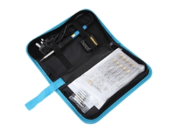 Kit De Herramientas Eléctricas Para Soldadura De 39 Piezas Con Lápiz Para Pirograbado Y Puntas Ajustables Para Grabado Y Pirograbado.