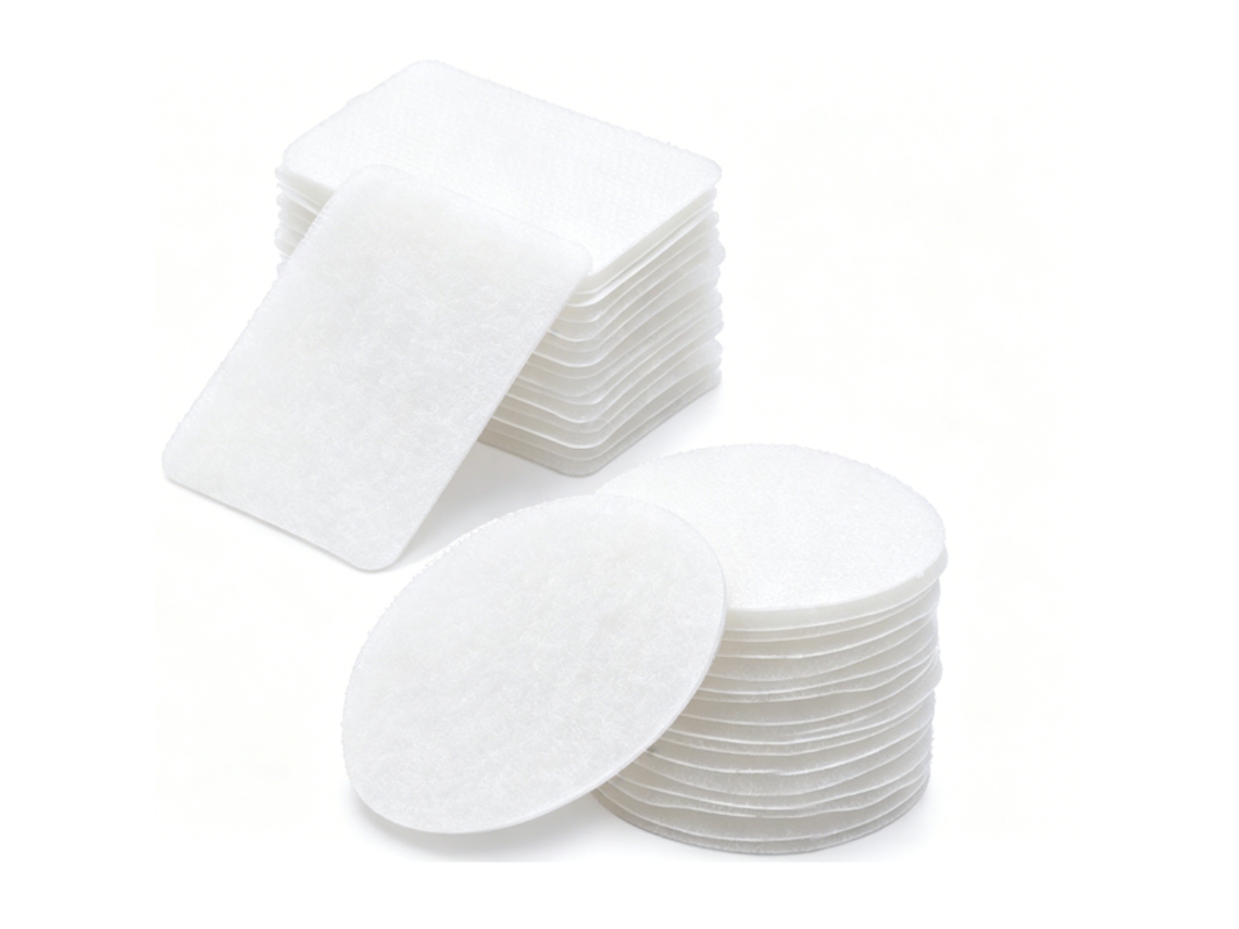 Cinta Adhesiva De Doble Cara Resistente Con Adhesivo Mágico Para Superficies Lisas, Fácil Y Limpia Instalación, 20 Pares - Blanco.