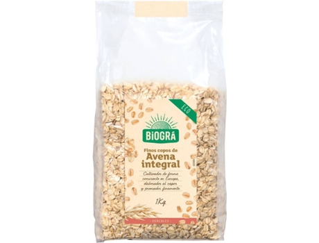 Copos de Avena Finos Bio BIOGRÁ (1 Kg)