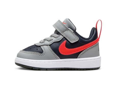 Zapatillas de Bebé NIKE Court Borough Low Gris (22)