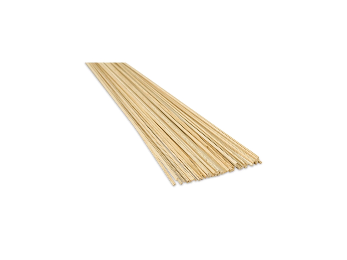 25 listones de madera de balsa de Ecuador Lumberind de 3x3x1000 mm