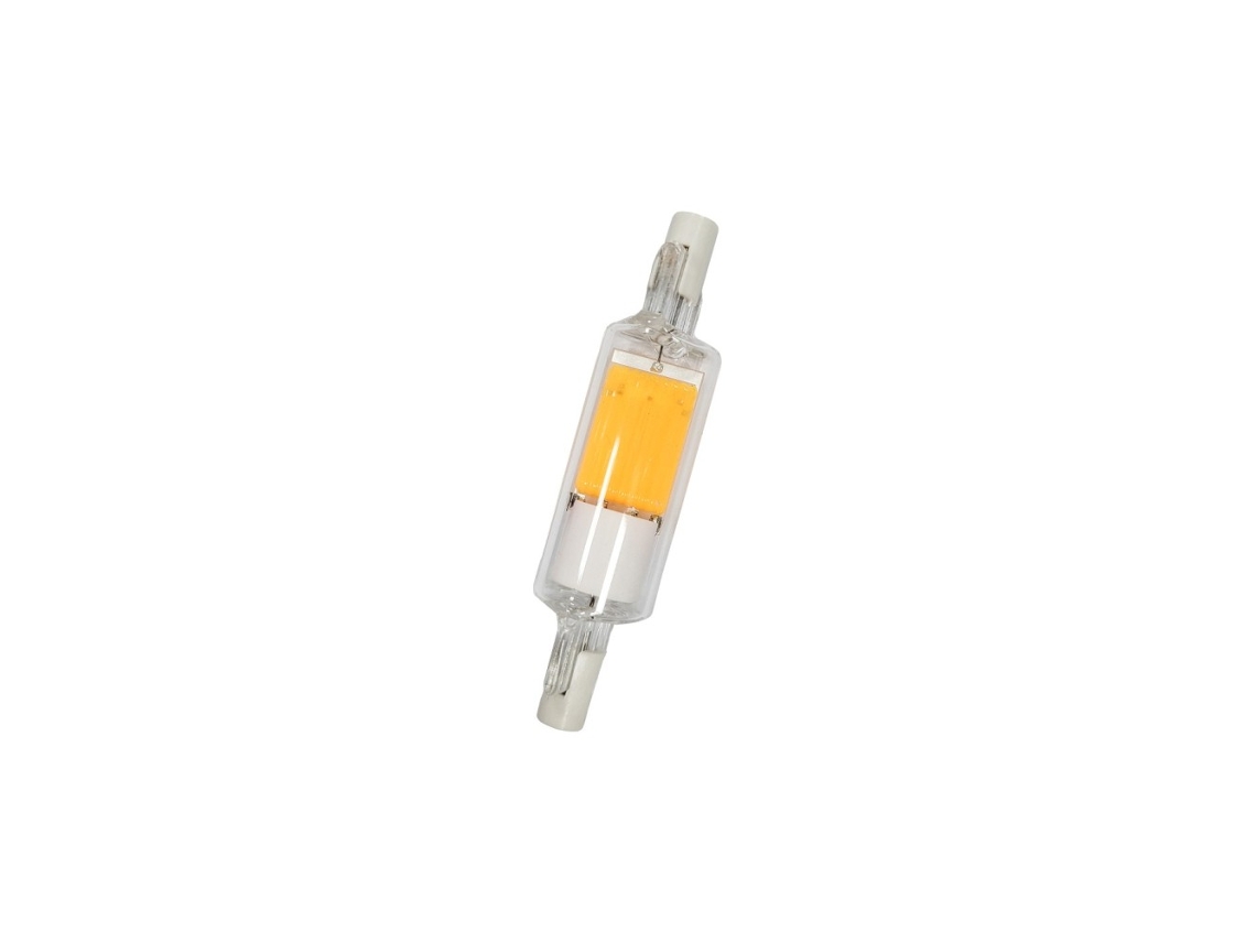Bombilla LED R7s 78mm 5w 500lm Ø16mm 4000k vidrio