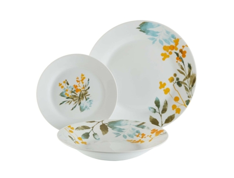 Set de Vajilla Versa Acuarelas Porcelana 12 Piezas
