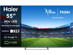 TV HAIER H55M80FUX (LCD - 55'' - 140 cm - Ultra HD - Smart TV)  