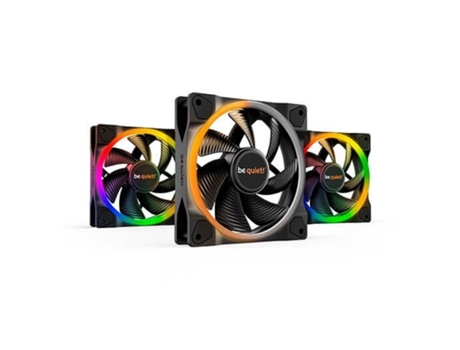 Ventilador 140X140 Be Quiet Light Wing Pack 3Ud 1500Rpm Pwm Argb Be Quiet!