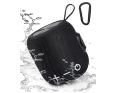 YEMAESRE Altavoz Portátil Sin Horas Portátiles Impermeable Bluetooth Negro