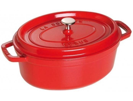Cacerola STAUB (Rojo - Hierro Fundido - 31 cm)