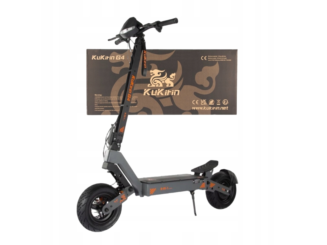 Patinete Elétrico KUKIRIN G4 (2000 W - Negro)