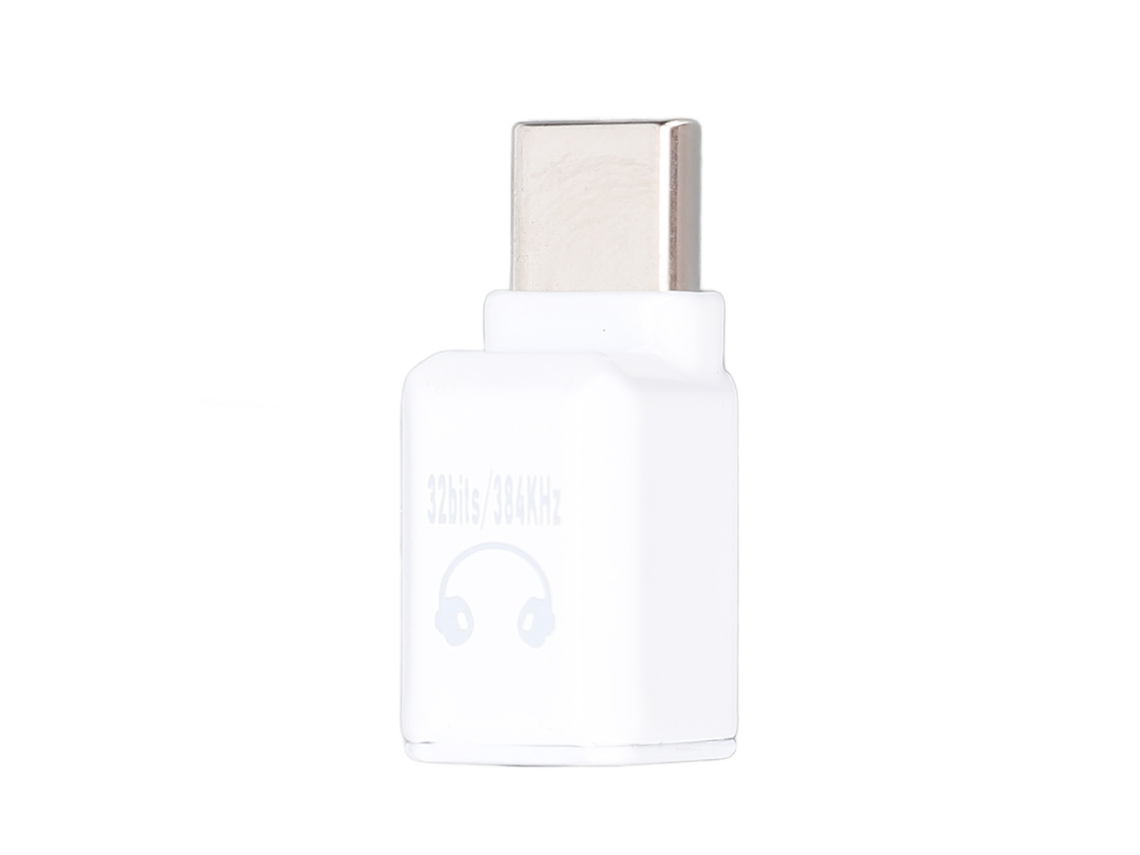 Adaptador De Usb C A Auriculares De 3.5mm, Admite Calidad De Sonido Hifi, Diseño Mini Y Portátil