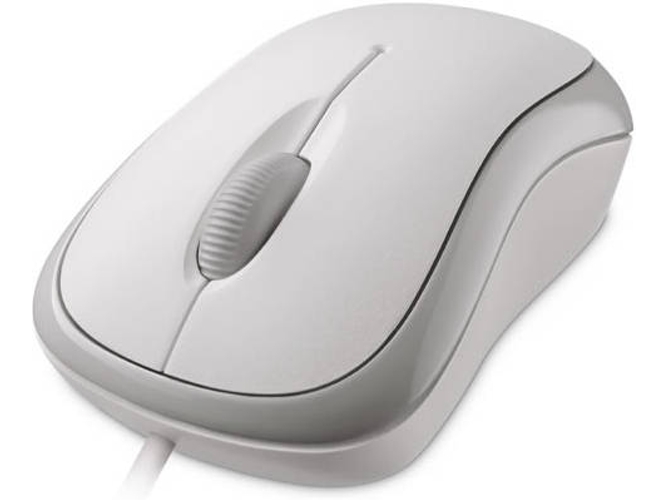 Ratón MICROSOFT P58-00058 (Óptico - 800 dpi - Blanco)
