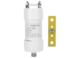 Balun Barron 1:1 De 200 W Y 1-56 Mhz Para Antena Horizontal En V Invertida Con Placa De Epoxi Y Anillo De Acero Inoxidable 304.