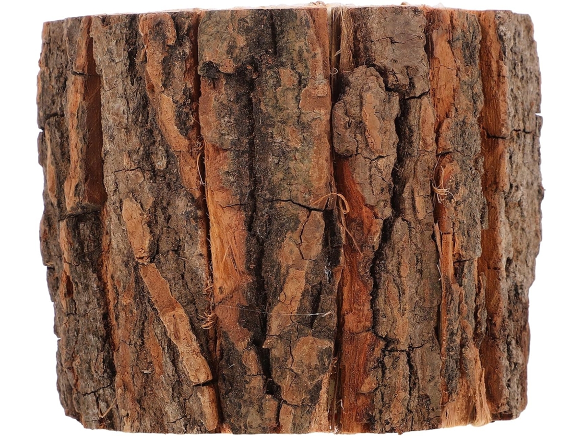Besportble Stobaza De Madera De Corteza Natural Y Escritorio Multifuncional 12,50 X 11,00 X 11,00 Cm Pulgad...