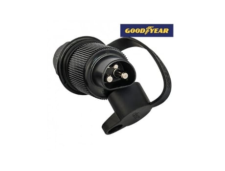 Conector Macho 3 Polos Blister GOODYEAR