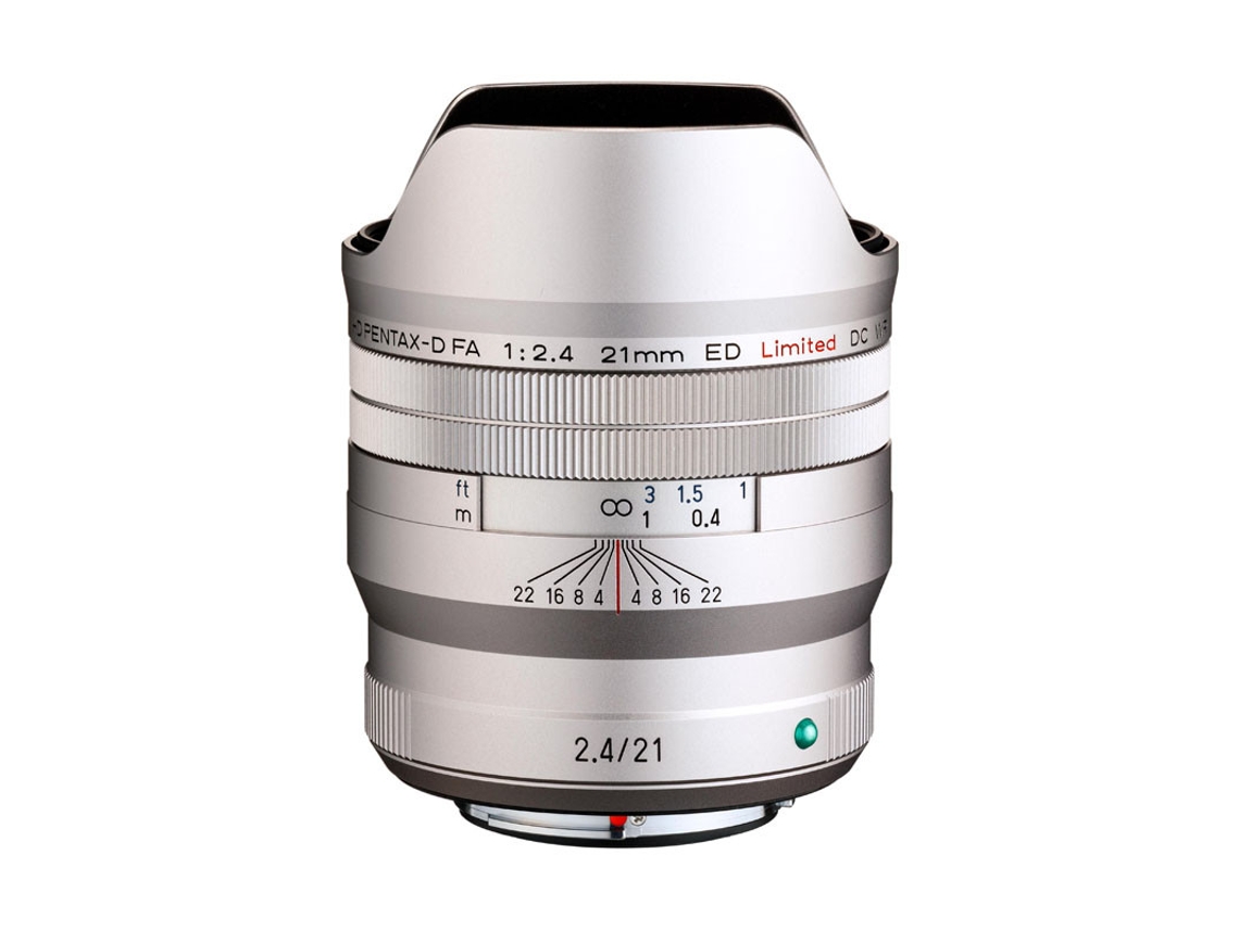 Objetivo Pentax 21 Mm F/2.4 Ed Hd Fa Limited Dc Wr Plata