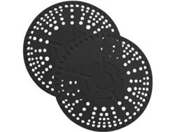 Piedra Absorbente De Agua, Bandeja De Diatomita, Tapete De Secado Rápido, Juego De Soporte Para Jabón, 6.3 X 3.1