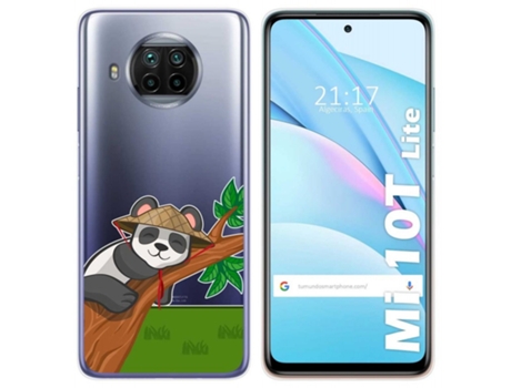 Carcasa Xiaomi Mi 10T Lite TUMUNDOSMARTPHONE Dibujos Transparente Multicolor
