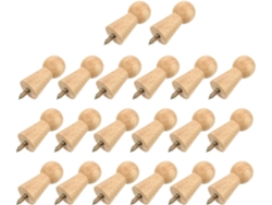 Juego de 20 accesorios de baño de madera, para hotel.