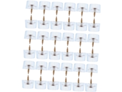 Juego De 100 Almohadillas Antideslizantes Redondas Para Sillas De Oficina, Armarios, Suelos Y Muebles: Reduce El Ruido Y Los Arañazos.