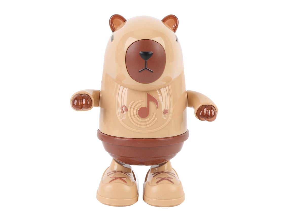 Ats-juguete Bailarín Eléctrico De Capybara Con Luz Y Música Para Niños Mayor De 1 Año Juguete Musical Bailador